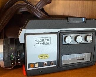 Vintage Minolta Movie Camera