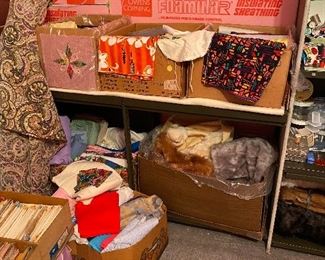 ATTIC is filled with Sewing.!!! Sewing Patterns. Sewing Notions 