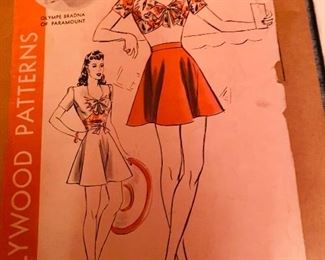 Vintage Hollywood Sewing Pattern