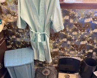Vintage Scales Bathrobe 