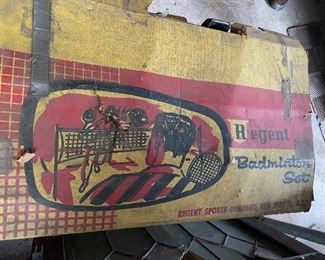 Vintage Regent Badminton Set. Box
