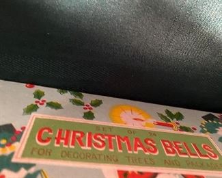 Vintage Christmas Bells/Box (3)