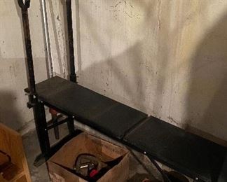 Weight Bench, Weights