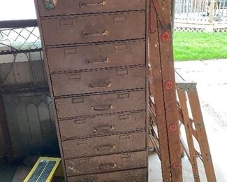 Vintage Metal Cabinet