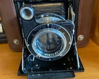 Antique Burke James Folding Camera, Rexo Jr 
