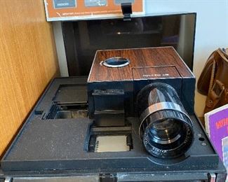 Vintage Bell Howell Cube Projector