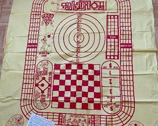 Vintage Cloth Hucklerberry Hound Game, Paper Envelope, Directions,