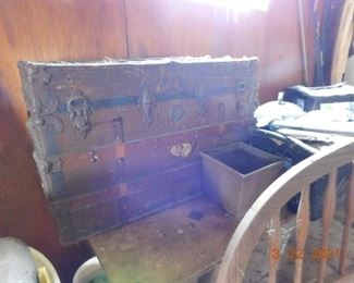 Old trunk.