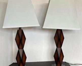 Abstract Poly Table Lamps