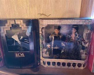 101 Dalmatians Cruella Deville Disney Barbie, Great Villains Collections 1996. Asking $25. Ken & Barbie as Romeo & Juliet Limited Edition #19364, Together Forever Collection. Asking $100.