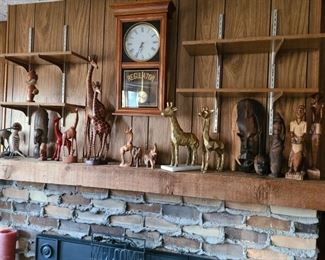 Various African statues and figurines. Various prices. Come see!