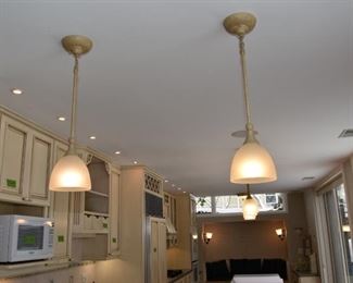 Hanging lights $25 each