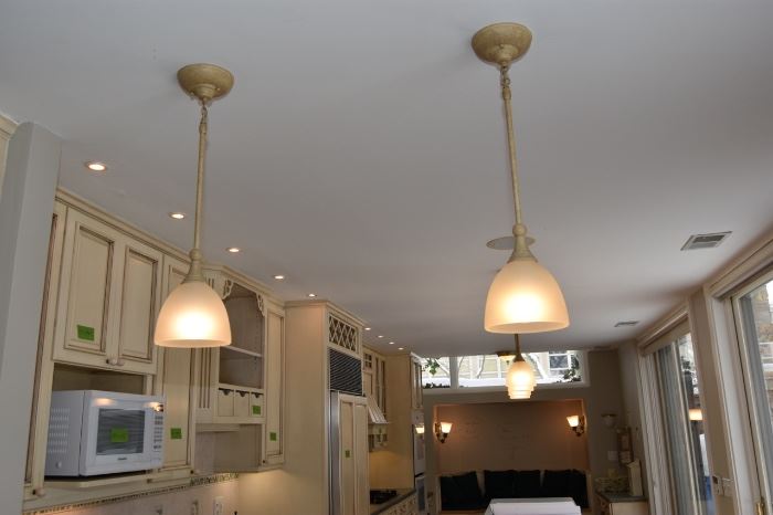 Hanging lights $25 each