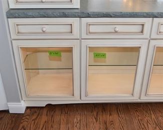 Lighted cabinet $100