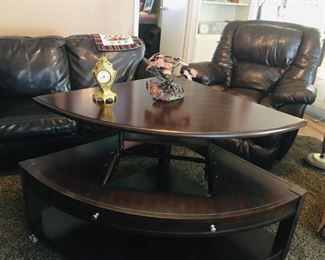 Elevated View of Coffee Table