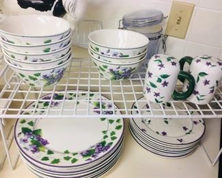Misc. China Set - 8 place settings