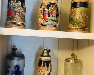 Misc. German Steins
