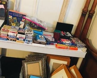 Picture Frames / Decks of Cards / Games