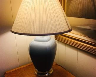 Blue Table Lamp