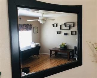Black Wall Mirror