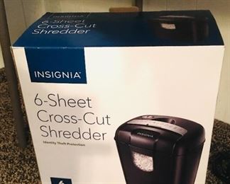 Shredder in box