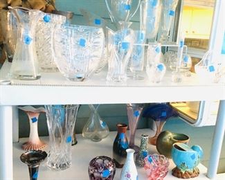 Misc. Vases - Crystal / Limoges / Lenox / Asian / England