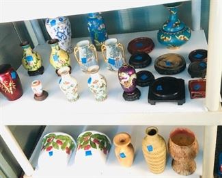 Misc. Vases - Crystal / Limoges / Lenox / Asian / England / Fenton 