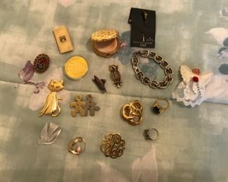 Pins, bracelets