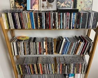 Hundreds and hundreds of music CD's