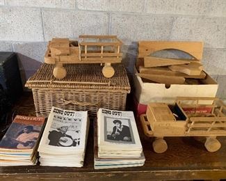 SING OUT 1960's - 197's Folk music books