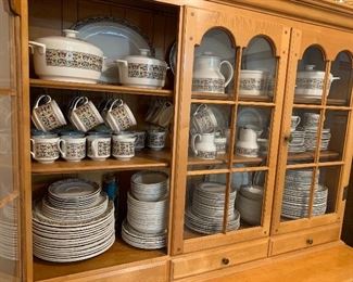 HUGE SET of Royal Doulton FIREGLOW