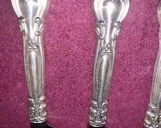 Set of Sterling Silver Flatware