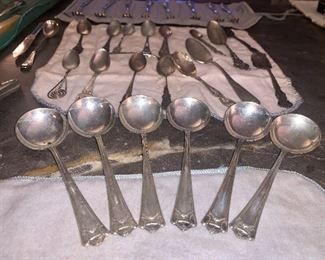 Sterling Soup Spoons