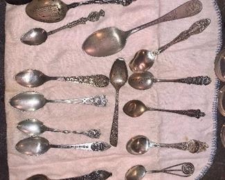 Sterling Souvenir Spoons