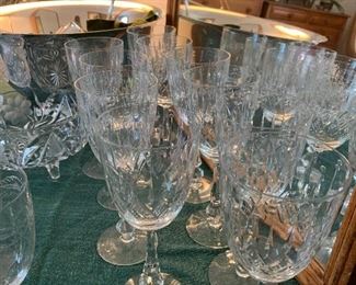 Ethed crystal Stemware