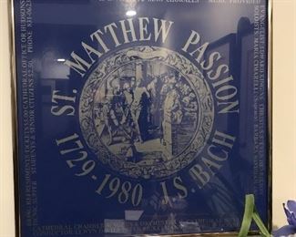 St. Matthew Passion Framed Art