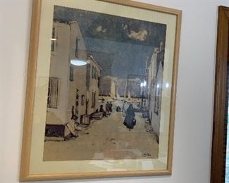 R. Winter Lithograph