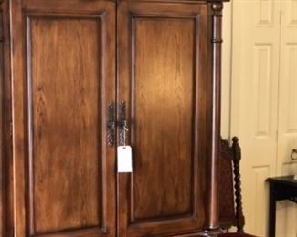 Carved detail armoire 