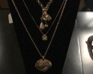 Locket and necklaces