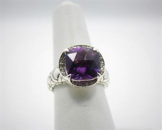 Sterling John Hardy with Amethyst