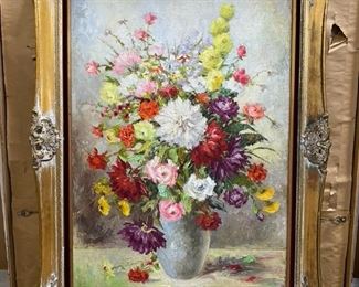 Vintage Signed Still Life Signed - $200