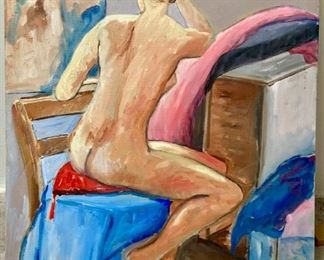 48"x38" Nude Study - $200