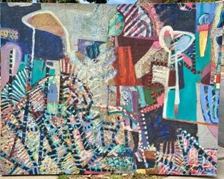 52"x66" Original Gayle Novak - $950