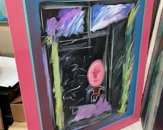 George Hurt Large Surrealist Painting. I have several this size and larger. Asking $200-$800