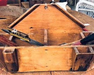 Folk Art Caddy Shelf