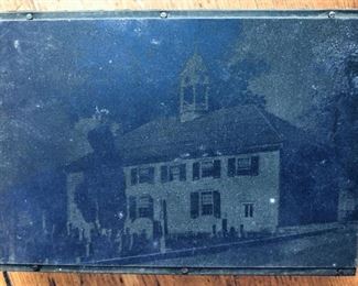 Old Stone Church Lewisburg WV Printing Block