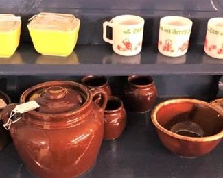 Oxford Ware, Pyrex, Covered Dishes, Etc.