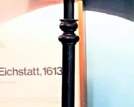 Red Lamp Detail One of a Pair