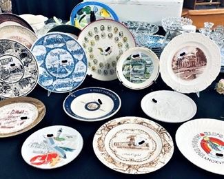 Various Decorative and Souvenir Plates