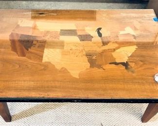 Wood from Every State Coffee Table